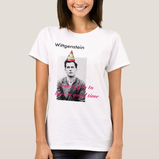 Goede tijden Wittgenstein T-shirt (Voorkant)