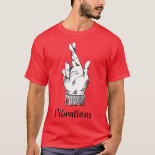 Goede trillingen t-shirt