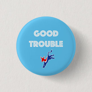 Goede Trouble Donkey Ronde Button 3,2 Cm