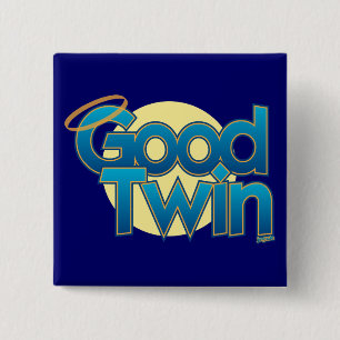 Goede Twin Vierkante Button 5,1 Cm