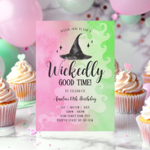 Goede Verjaardag, Pink Green Witch Pet