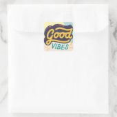 GOEDE VIBES AFFIRMATIEQUOTES QUOARE STICKER (Tas)