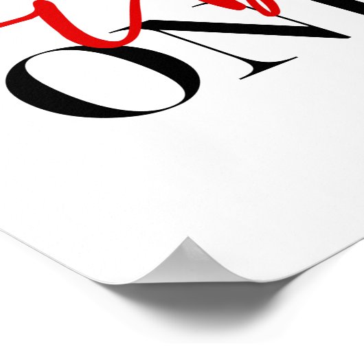 Goede vibes alleen Wall Art Poster (Hoek)