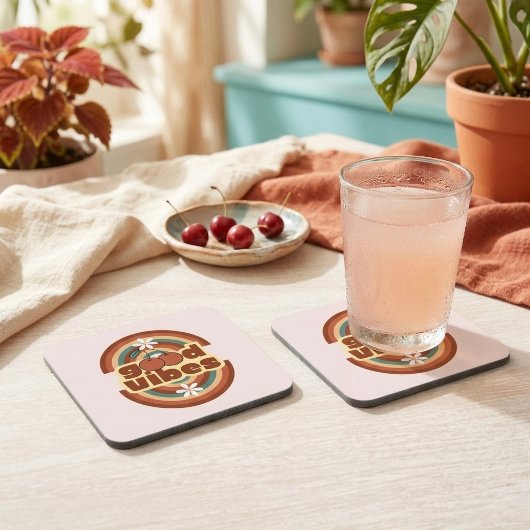 Goede Vibes Bier Onderzetter