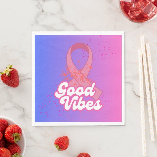Goede Vibes borstkanker Servet (Insitu)