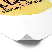 goede vibes citeert voor zelfliefde poster (Hoek)