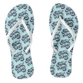 Goede Vibes Flip Flops (Voetbed)