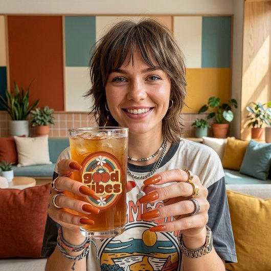 Goede Vibes Glas