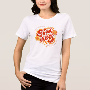 Goede Vibes Graphic T-shirt in Soft Tri Blend