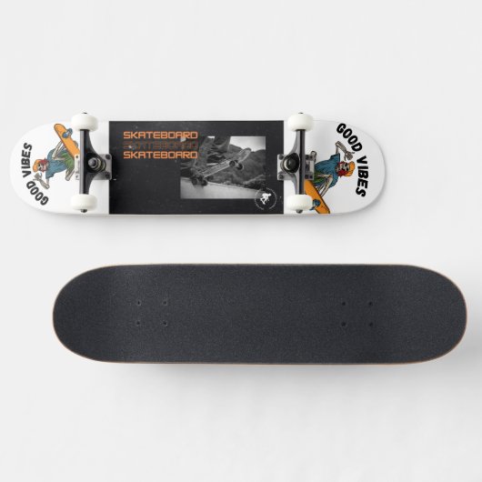Goede vibes skateboard (Horizontaal)