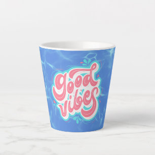 Goede Vibes Strand/zwembad Latte Mok