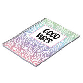 Goede vibes zwengels notitieboek (Linkerzijde)