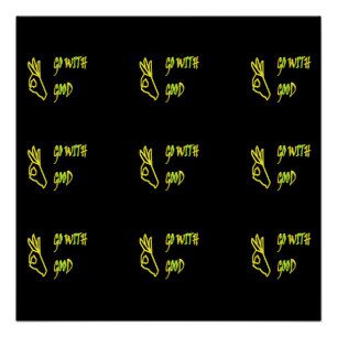 GOEDE VREDE HANDEN SAMEN LIEFDE VREDE GELUK PERFECT POSTER