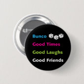 goede vrienden bunco #2 ronde button 5,7 cm (Voorkant /achterkant)