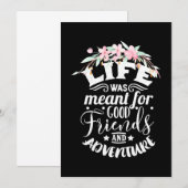 Goede Vrienden En Avontuur Kaart (Voorkant / Achterkant)