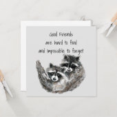 Goede Vrienden moeilijk te vinden onmogelijke verg Kaart (Voorkant / Achterkant in situ)