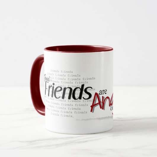 Goede vrienden Mok (Voorkant links)