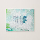 Goede vrienden zijn als sterren legpuzzel (Horizontaal)