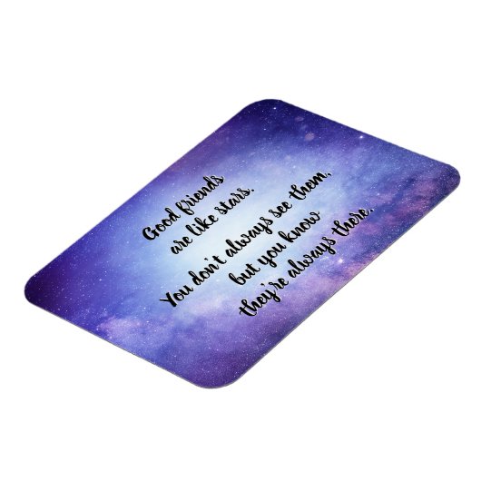 Goede vrienden zijn als sterren magneet (Linkerzijde)