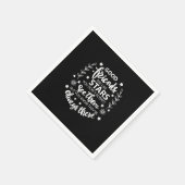 Goede vrienden zijn als sterren servet (Hoek)