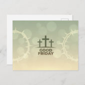 Goede Vrijdag Briefkaart (Voorkant / Achterkant)