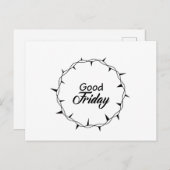 Goede Vrijdag Briefkaart (Voorkant / Achterkant)