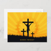 Goede Vrijdag Briefkaart (Voorkant / Achterkant)