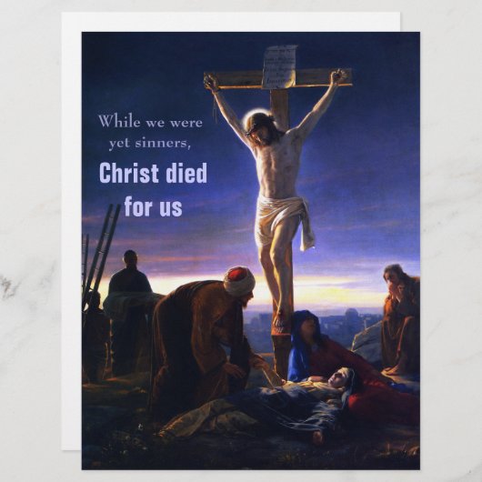 Goede Vrijdag Kerk Bulletin (Voorkant / Achterkant)