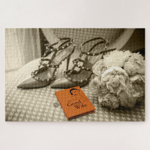 goede vrouw puzzel legpuzzel