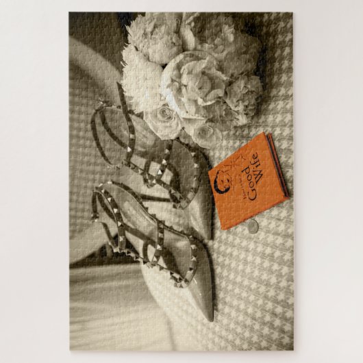 goede vrouw puzzel legpuzzel (Verticaal)