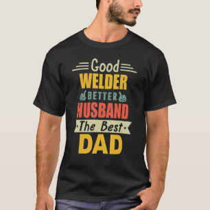 Goede welzijnsbetere man, beste vader voor vader t-shirt