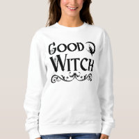 Goede Witch Uil Zwart en Wit Halloween