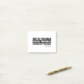 goede zaak , john lewis post-it® notes (Op bureau)