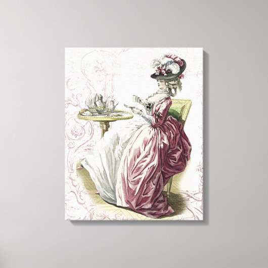 Goedemiddag, Tea! Canvas Afdruk (Voorkant)