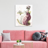 Goedemiddag, Tea! Canvas Afdruk (Insitu (Woonkamer))