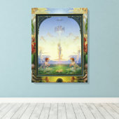 Goedemorgen, 1808 canvas afdruk (Insitu (Houten vloer))