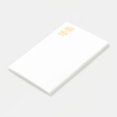 Goedemorgen begint met goede koffie post-it® notes (Schuin)