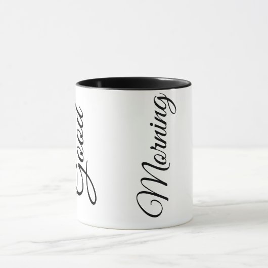 Goedemorgen Beste Mok – Schattige Koffiebekercadea (Midden)