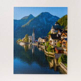 Goedemorgen bij Hallstatt Legpuzzel