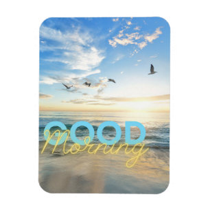 Goedemorgen Blue Sky Magneet