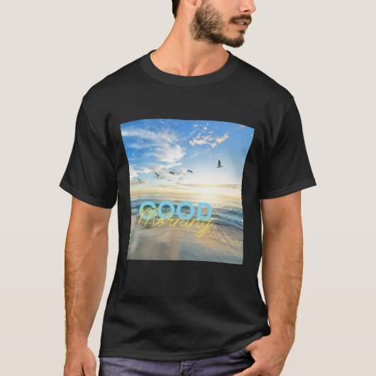 Goedemorgen Blue Sky T-shirt (Voorkant)