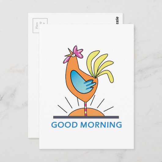 Goedemorgen Briefkaart (Voorkant / Achterkant)