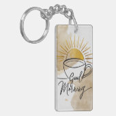 Goedemorgen Briefkaart Sleutelhanger (Voorkant Links)