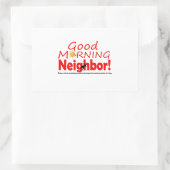 Goedemorgen Buurman Sticker (Tas)