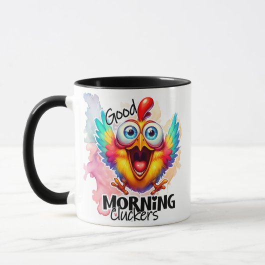 Goedemorgen Cluckers Mok (Links)