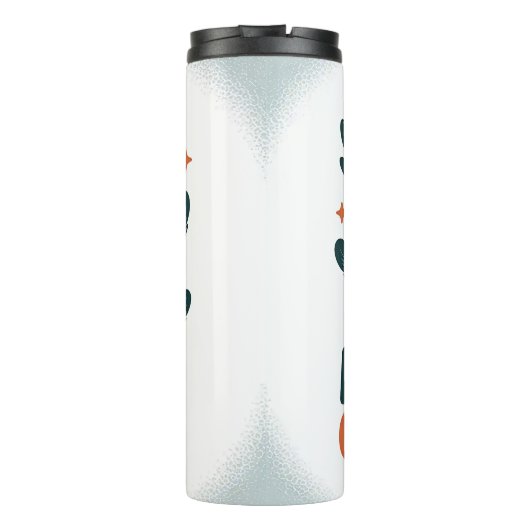 Goedemorgen Cluckers Vogelkunst Thermosbeker (Achterkant)