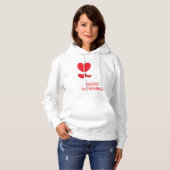 Goedemorgen Dames Hoodie (Voorkant volledig)