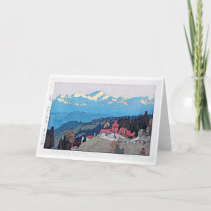 Goedemorgen, Darjeeling, Hiroshi Yoshida Kaart