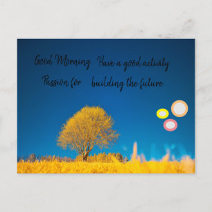 goedemorgen feestdagenkaart