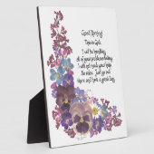 Goedemorgen! Fotoplaat (Zijkant)